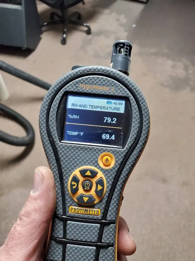 Moisture meter humidity assessment for Mold Remediation & Removal in Florida Gulf Coast University